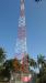 50meters self supporting lattice communication steel tower