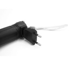 Plastic Rechargeable LED Flashlight With Brazil Plug