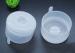 Non Spill Water Bottle Caps Disposable lids For 18.9l Water Bottles in Transparent White