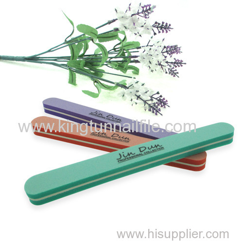 straight sponge nail file