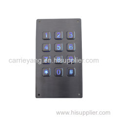 good quality best seller of aliexpress access control backlit keypad