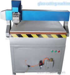 glass cutting machine with Art glass Optical glass crystal glass Phone panel and Car mirror