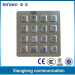 Metal Keypad 16 Keys Non-Encryption Number Metal Pinpad for Access Controller Digital lock systems Cabinet secur