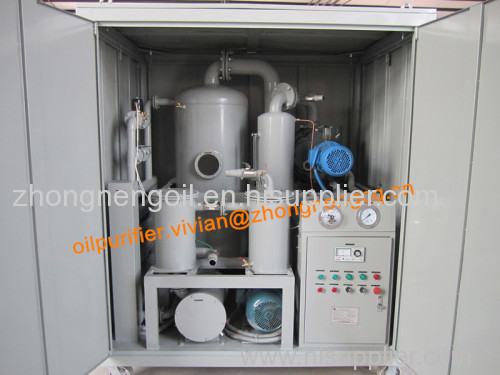 Double-Stage Vacuum Transformer Oil Filtration Machine