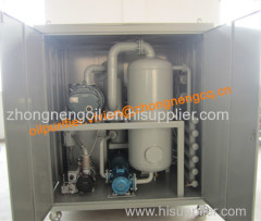 Double-Stage Vacuum Transformer Oil Filtration Machine