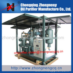 Ultra-High Voltage Vacuum Transformer Oil Filtration Machine