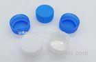 White / Blue Mineral Water Bottle Caps For 28mm PE Plastic Caps