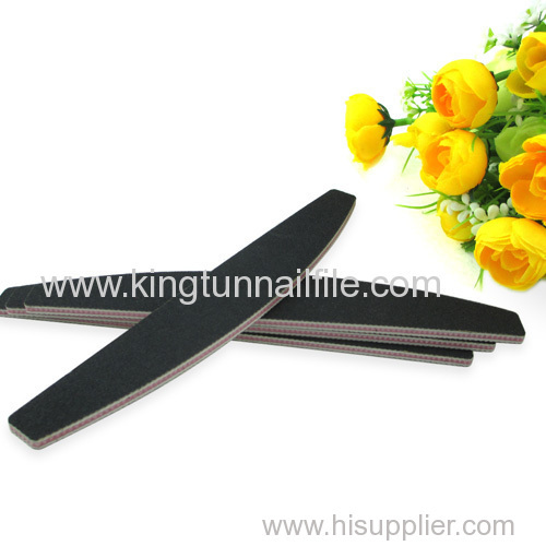 professional nail file halfmoon shape