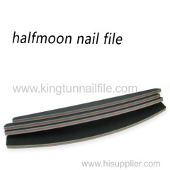 professional nail file halfmoon shape