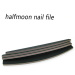 professional nail file halfmoon shape