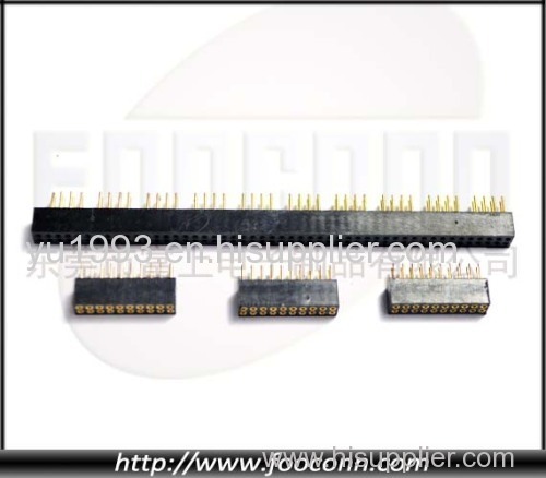 1.27mm Machine-pin Straight Female Header