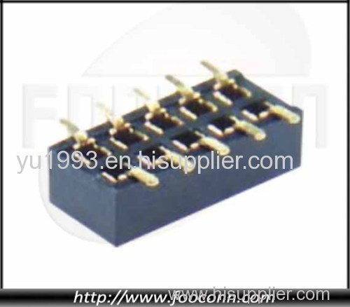 0.8mm Double-row SMT Female Header