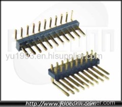 1.27mm Double-row Right Angle Pin Header