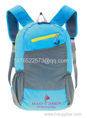 2015 fashion polyester foldable travel backpack