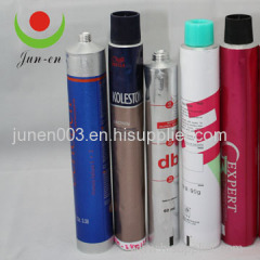 Soft aluminum hair cream tube