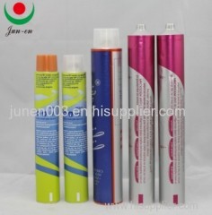 Soft aluminum hair cream tube