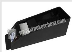 New Technology Red Baccarat Dealing Shoe With Poker Analyzer And Vibrator / Punto Bacon / Blackjack