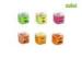 Square Various Fragrances Gel Air Fresheners Cool Wind Water Base 4.5OZ / 128g