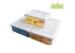 Dual Home Gel Household Air Freshener Pina Peach Mango Orange Vanilla Cappuccino 8 OZ