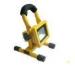 Battery Powered Portable LED Flood Lights Yellow Color For Emergency