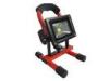 Emergency Portable Red / Yellow LED Flood Lights Epistar COB IP65 With Car Charger