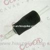 Black Rubber Grips With Transparent Tubes / Disposable Tattoo Tubes