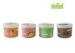 Round Six Fragrances Gel Air Freshener Pina Colada Peach Tree Mango Cappuccino