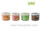 Round Six Fragrances Gel Air Freshener Pina Colada Peach Tree Mango Cappuccino