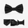 Colorful Knitted Polyester / Wool / Silk Bow Ties With Machine Hem