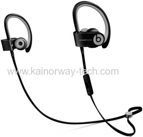 New Beats by Dr.Dre Powerbeats2 In-Ear Bluetooth Earbud Headphones Black Sport