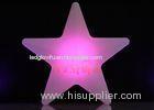 Durable Pink ED Mood Lighting LED Table / Desk Lamp Rechargeable Light Up Stars