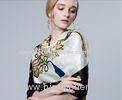 Decorative Breathable Custom Silk Scarves Silk Satin Scarf 90*90cm