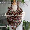 Womens / Girls Digital Printing Soft Cotton Scarves For Spring / Autumn