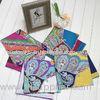 Stylish Silk Habotai / Wool Paisley Scarf Silk Evening Scarf For Womens
