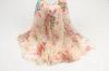 Colorful Flower Long Pashmina Silk Shawl Evening Shawls Wraps 200cmx65cm