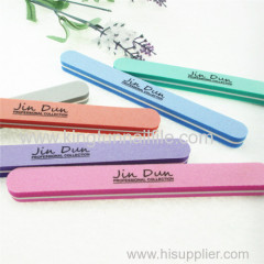 colourful nail sponge file manufacture personal care products