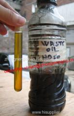 Engine Oil Distillation And Converting Systems To Base Oil or Diesel Oil