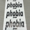 OEM Decoration Non Removable Labels with Destructible Cover Self Adhesive Eggshell Paper Label Stickers Using on Wall