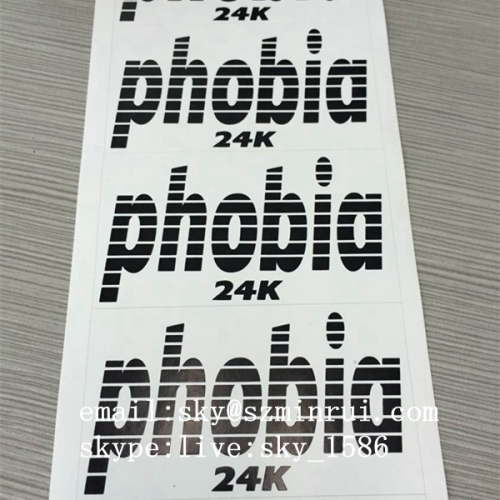 Non Removable Labels/adhesive label paper/wall decoration stickers