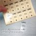 Self Adhesive Transparent Stickers for Private Use