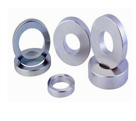 Customized ring Neodymium Magnet with Ni coating