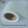 China real manufacturer minrui export Tamper Evident Anti-Counterfeting self adhesive destructible Eggshell sticker