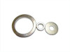 Sintered Neodymium ring magnet 16X12X8mm N42 nickel coated