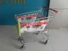 Arclic Advertisement Board Shopping Trolley With Swivel Flat Casters