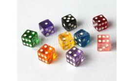 Colorful Perspective Gamble Magic Trick Dice Remote Control Dice