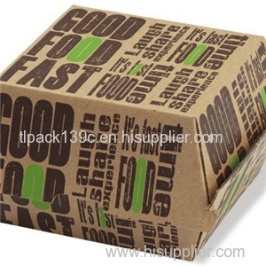 Corrugated Burger Box Product Product Product