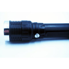 Plastic Rechargeable LED Flashlight With Brazil Plug
