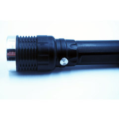 Plastic LED Rechargeable Flashlight