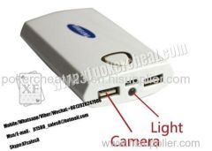 XF Portable White Poker Scanner /Samsung Mobile Power Bank Spy Camera