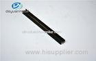 Alloy 6063 Mill Finished Black Anodized Aluminium Profile For Living Room